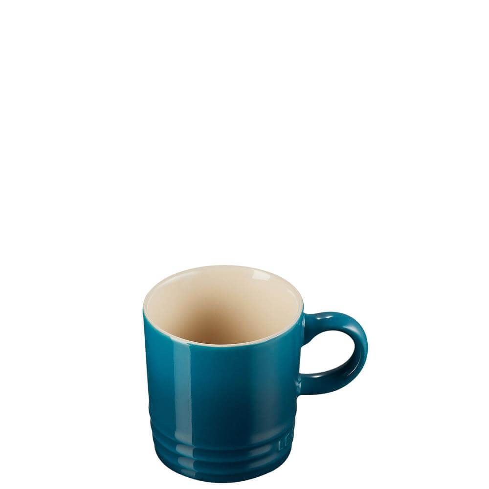Le Creuset Deep Teal Stoneware Espresso Mug 100ml